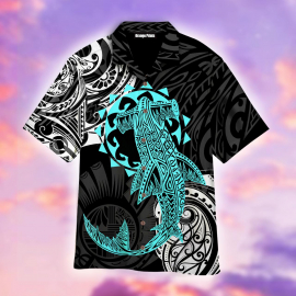 Shark Fishing Aloha Hawaiian Shirt